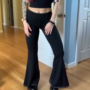 Zara Black Flare Dress Pants